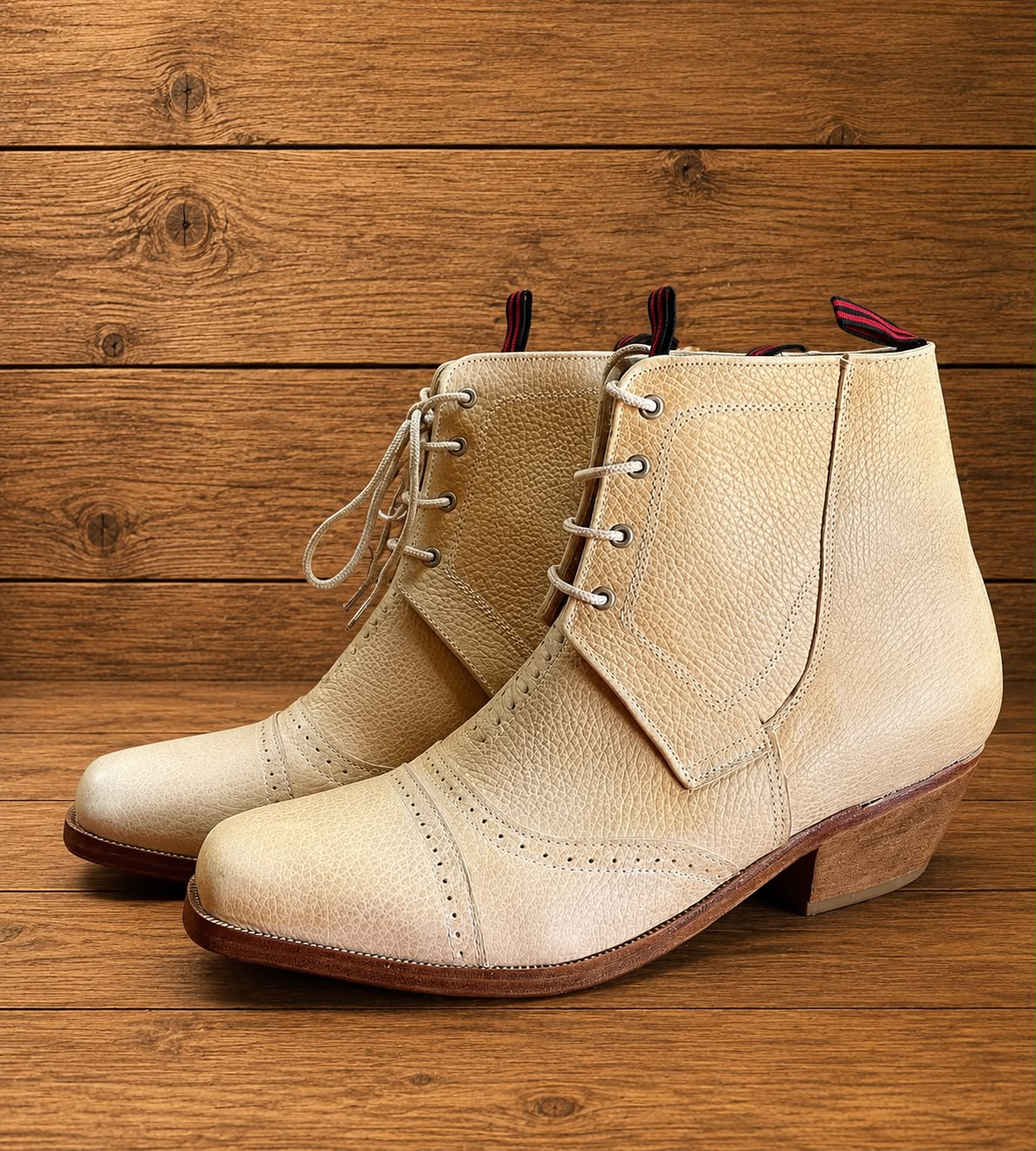 Zapato Huaso Cuero Crudo