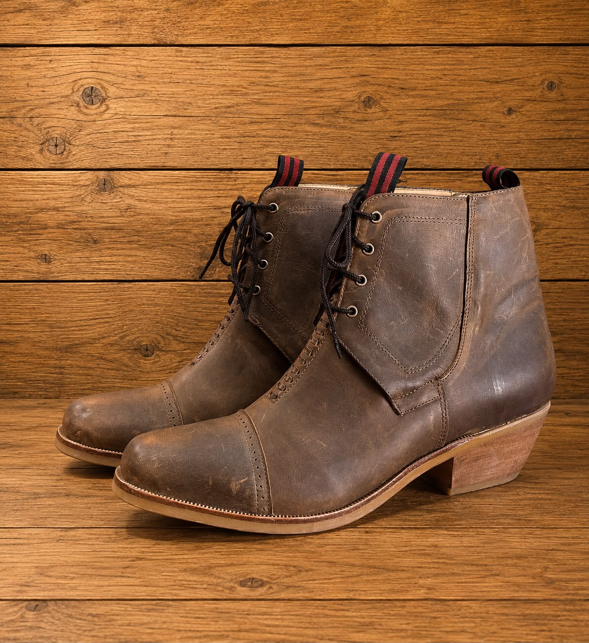 Zapato Huaso Cuero Graso