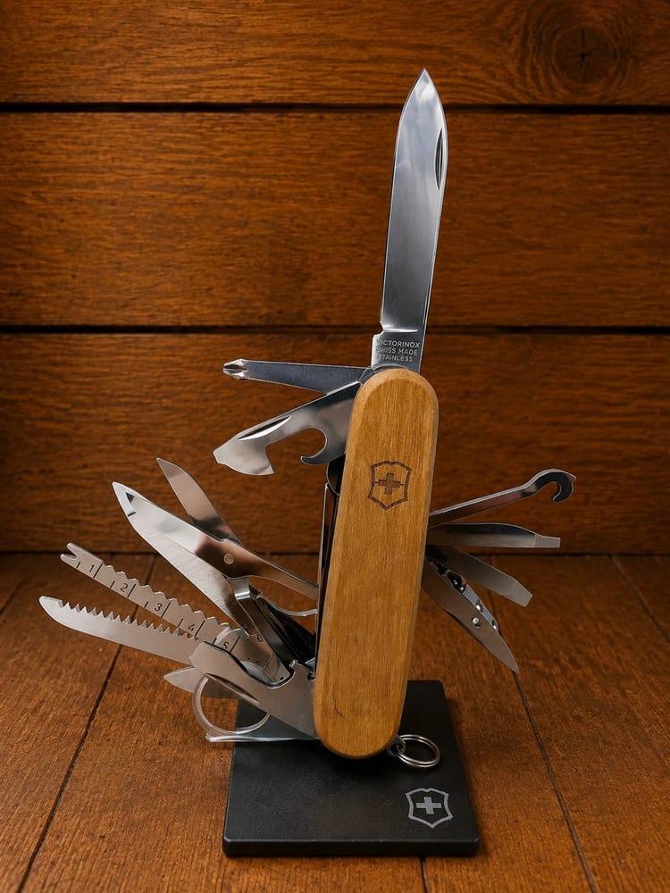 Victorinox SwissChamp Wood 91mm